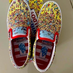 BRAND NEW! Van’s Where’s Waldo Slides